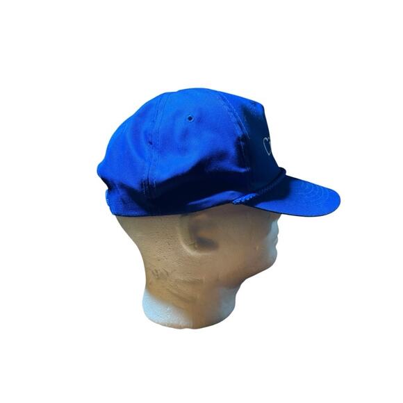 Vintage Cincinnati Dad Cap Rope Brim Snapback Blue New Old Stock? /  EUC Clean! - Picture 2 of 5